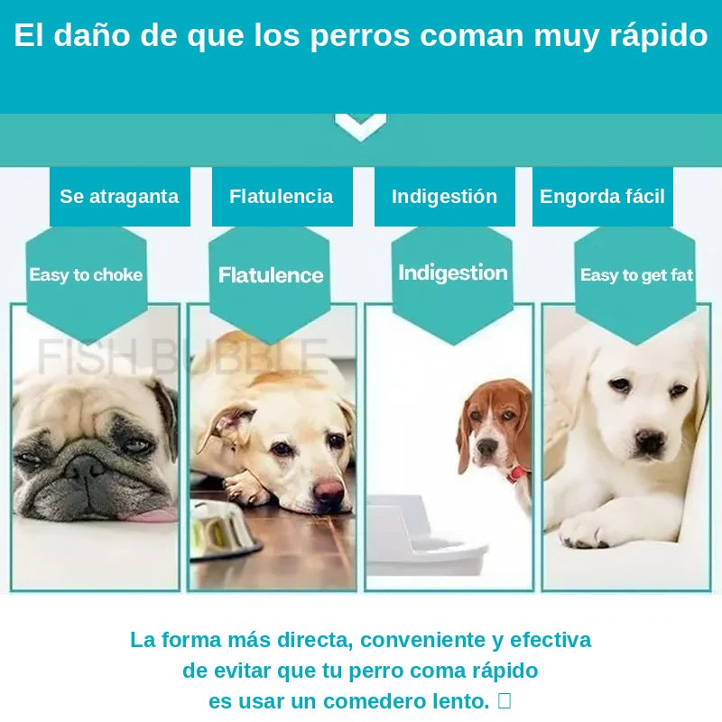 Alfombrilla de Lamer para Mascotas — Comedero Lento Antiestrés